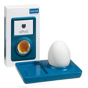 Koziol Eierbecher eiPott solid petrol