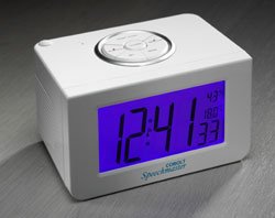 Radio Controlled Talking Alarm Clock With Spoken Temperature And Humidity Picture