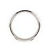 Speedway Motors Stainless Steel Beauty Ring for 15 Inch Rally Wheel, 2 Inch Wide