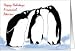 Christmas / Financial Advisor, Penguins Card