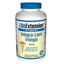 Life Extension Integra - Lean Irvingia, 150mg, Vegetarian Capsules, 60-Count