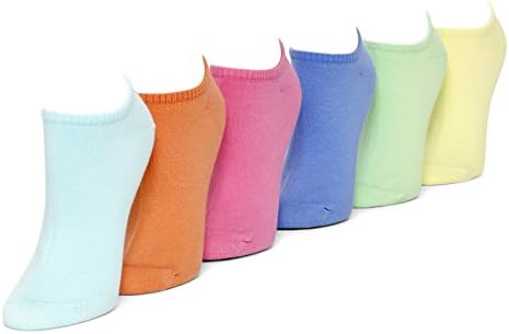 Hue Sport Cotton Liner 6 Pack (Pastel)