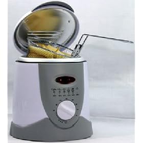 GOOD IDEAS MINI DEEP FAT FRYER (391)-Deep fry food in half the time