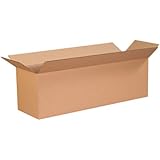 Aviditi 2688 Long Corrugated Box, 26" Length x 8" Width x 8" Height, Kraft (Bundle of 25)