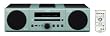 Yamaha MCR-040 Syst�me audio st�r�o compact avec Station d'accueil pour iPod 2x15 W USB Gris Clair