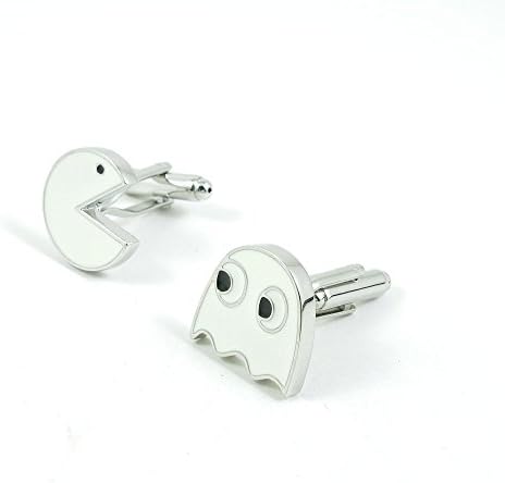 2 Pairs Cufflinks Cuff Links Fashion Mens Boys Jewelry Wedding Party Favors Gift OCJ053 Boy PAC-man
