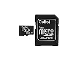 Cellet 8GB micro SD Memory Card with SD Adapter