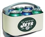 NEW YORK JETS Cool Six Team Logo CAN COOLER 6 PACK with Freezer Pack