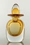 Amber Art Glass Perfume Bottle X146-4