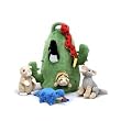 Plush Cactus Play House 12" H