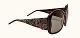 Ed Hardy EHS 049 Butterflies Sunglasses Amethyst