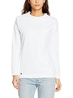 Makadamia Camiseta Manga Larga (Blanco)