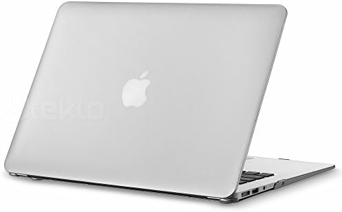 Steklo - MacBook Air 13-inch Case Metallic Hard Cover Shell (A1466 & A1369) - SILVER
