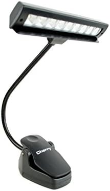 9 LED Gooseneck Orchestra Music Stand Light- Battery or AC Powered- CL-019