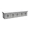 5-Drawer Wall Shelf - White