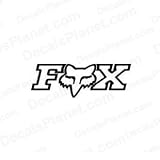 Fox Racing Huge Rear Window Decal Sticker Wall Art