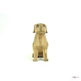 Hund Modell Silvio aus Holz Handarbeit 18 cm