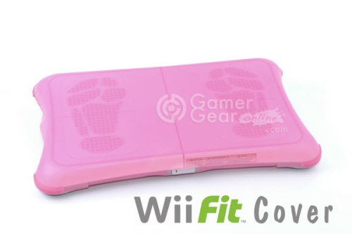Wii Fit Cover - Pink Fit Guard Grip - Wii Fit Sleeve designed for the Nintendo Wii Fit Balance Board - 100% Silicone - Awesome Wii Fit Skin - Check Out All 7 Colors for these Wii Fit Covers