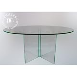 36'' Round 1/2 Inch Thick Flat Polished Glass Table Top