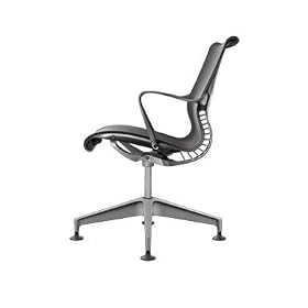 Setu Home Office Desk Task Chair by Herman Miller - 4 Star Swivel Base, Fixed Height,... from Home Office Desk Chairs