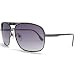 Diesel Square Aviator Sunglasses Gunmetal