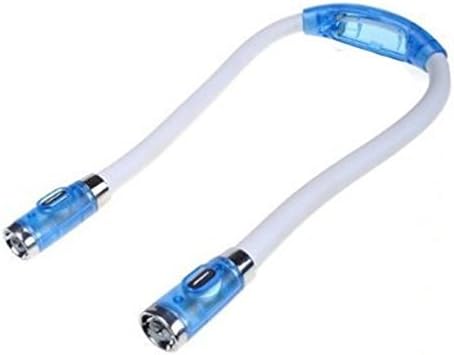 Huglight Led Light, Flexible Hands-Free Reading Book Light (Blue) by Huglight