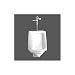 American Standard Trimbrook 0.85-to-1.0-Gallon Per Flush Urinal with Siphon Jet Flush Action