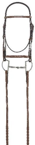 RODRIGO PESSOA Fancy Raised Bridle w/ Raised Laced Reins