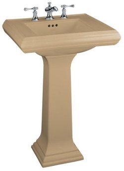 Kohler Memoirs pedestal sink with 4