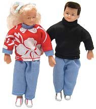 Dollhouse Miniature Madison and Skyler