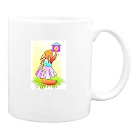 Mug with kid, body, individuals, individual, squirrel, setting, humans, girl, person, human,... by Shopzeus