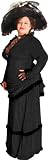 Women's Plus Size Victorian Black Theater Dress
