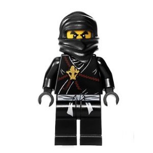 Cole (Black Ninja) - LEGO Ninjago Minifigure