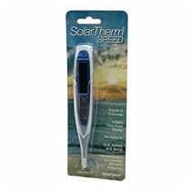 Solar Powered Quick Fast Speed 9 Seconds Human Body Health Digital Thermometer w/ Flexible Tip