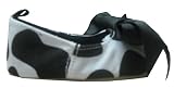 Mud Pie Baby Eieio Spotted Ballet Flats, Cow, 0 - 6 Months