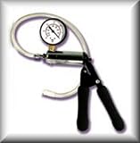 Trigger Style Hand Pump with Pressure Gauge Colt