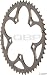 SRAM Force 50T 110mm Chainring (36/50) Gray Hard Anodized
