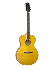 Musical Instruments: The Loar LH-200-NA Flat Top Acoustic Guitar, Natural - The Music Link (AXL)