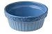 Designer Stoneware Tuscan Fluted Cat Dish 5 Blue