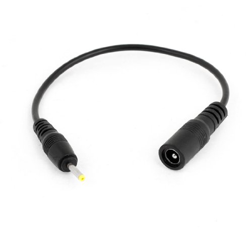 5.5x2.1mm Female to 2.5x0.7mm Male DC Power Jack Cable for CCTV Camera