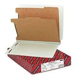 6 Section Pressboard End Tab Classification Folders, Letter, Gray Green, 10/Box (SMD26810) Category: File Folder End Tabs