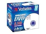 Verbatim DVD+R DL x 10 - 8.5 Go