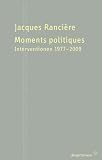 Produkt-Bild: Moments politiques: Interventionen 1977-2009