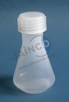 JAINCO Conical Falsks 100 Ml Plastic Pack Of 12