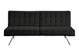 Dorel Home Products Emily Splitback Futon, Black