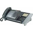Fellowes(R) Office Suites Desktop Telephone Stand, 4"H x 15 7/16"W x 10 5/8"D, Black/Silver