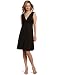 Lilla P Women's Stretch Sleeveless Ruched Strap Dress, Black, Small