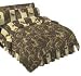 Linear Horses Queen Sheet Set