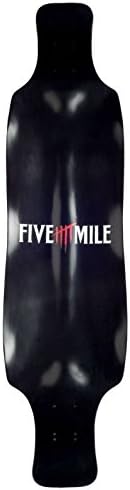 Five Mile Scarecrow 10" x 40" Downhill/Freeride Longboard Deck (Flex) w/ Grip Tape