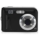 HP 6 MP Photosmart M537v Digital Camera in Black w/ 3x Optical Zoom, Image Stabilization